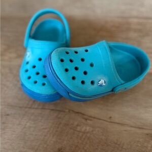 Kids Blue Crocs Clogs